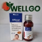 Ofloxacin Metrindazole Simithicon PEDIATRIC SYRUP