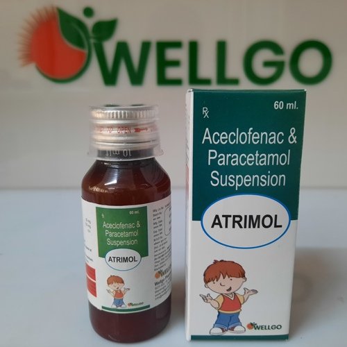 Aceclofenac 50mg+ Paracetamol 125mg SYRUP PCD Aceclofenac 50mg+ Paracetamol 125mg SYRUP PCD