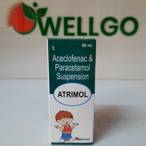 Aceclofenac 50mg+ Paracetamol 125mg SYRUP Aceclofenac 50mg+ Paracetamol 125mg SYRUP