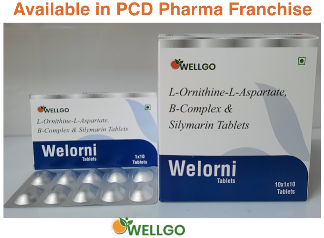 L-ornithine – L- Asparate B-Complex &  Silymarin Tablets